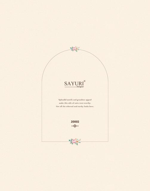 Sayuri Designer Ehsaas Wedding Party Salwar Suits Catalog collection 4