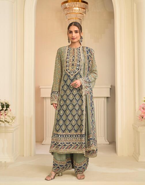 Sayuri Designer Ehsaas Wedding Party Salwar Suits Catalog collection 8
