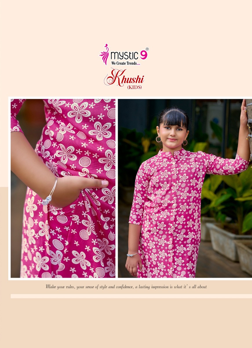 Mystic 9 Khushi Kids Vol 5 Co Ord Set Catalog collection 8