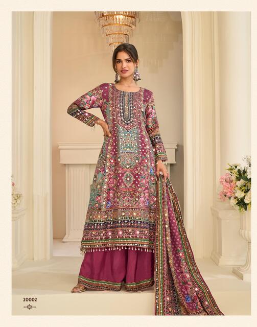 Sayuri Designer Ehsaas Wedding Party Salwar Suits Catalog collection 5