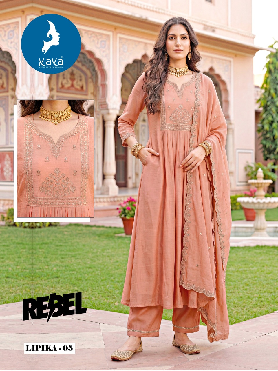 Kaya Kurti Lipika Anarkali Suits Catalog collection 7