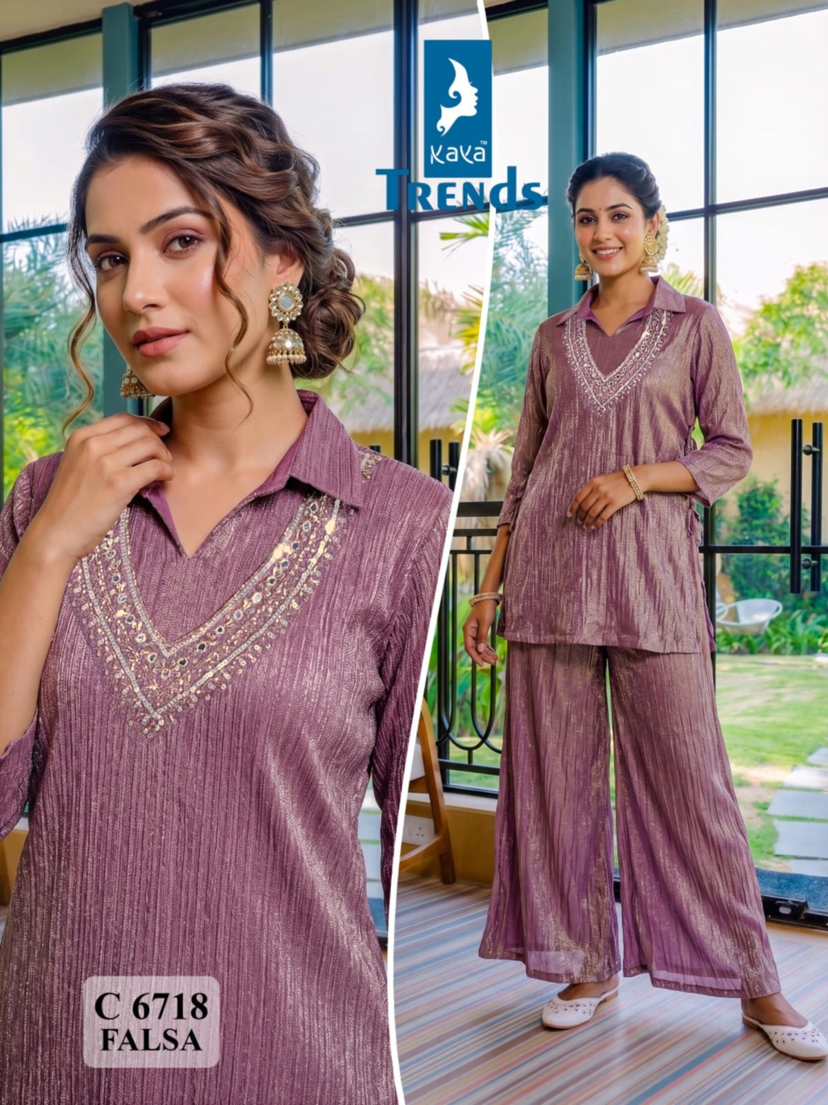 Kaya Trends Dno 6718 Co Ord Set Size Set collection 4
