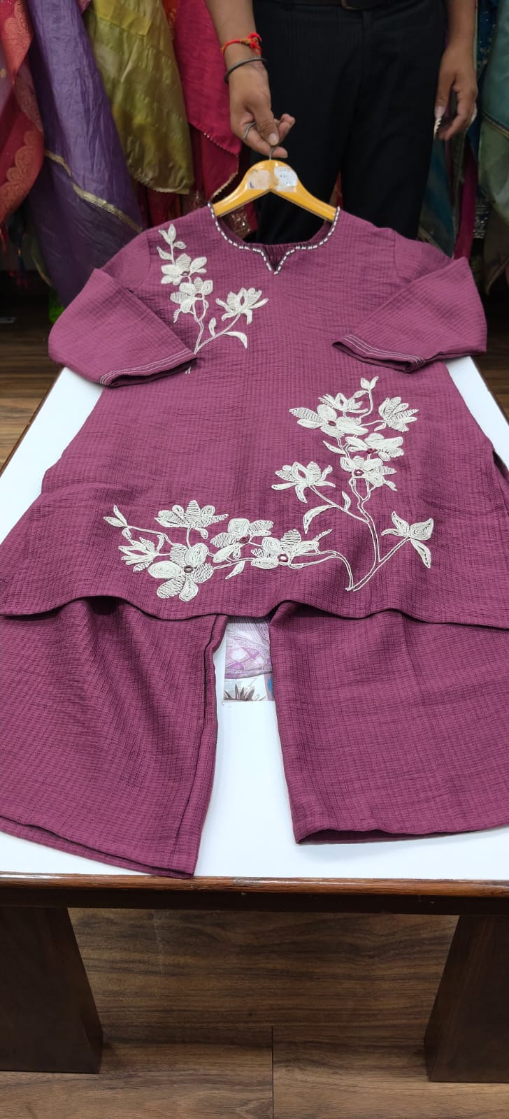 Kaya Trends Dno 6769 Kurti Palazzo Set Size Set collection 3