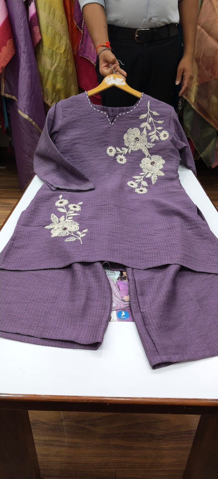 Kaya Trends Dno 6770 Kurti Palazzo Set Size Set collection 3