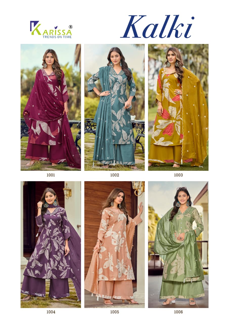 Karissa Kalki Printed Salwar Kameez Catalog collection 10