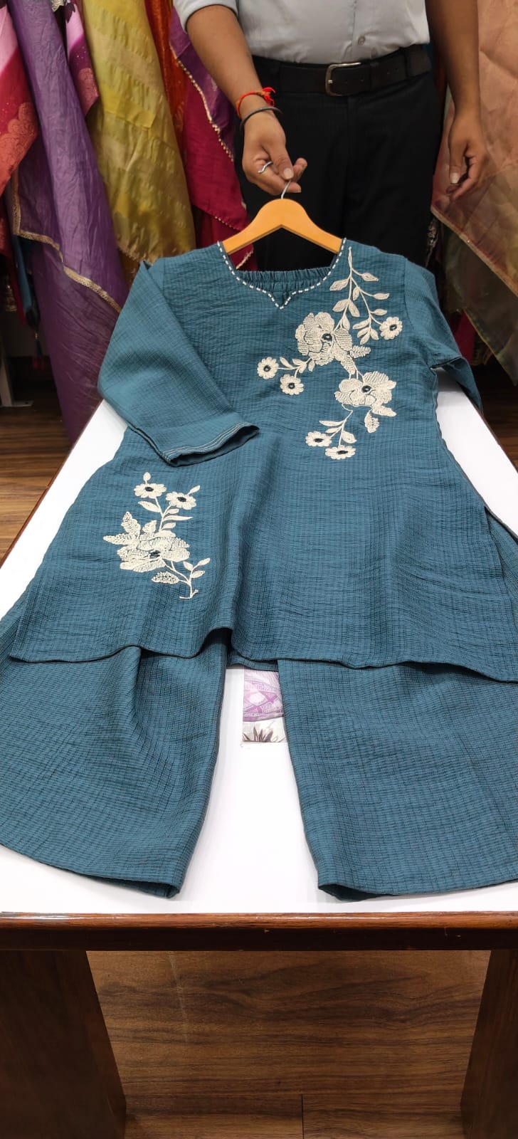 Kaya Trends Dno 6770 Kurti Palazzo Set Size Set collection 2