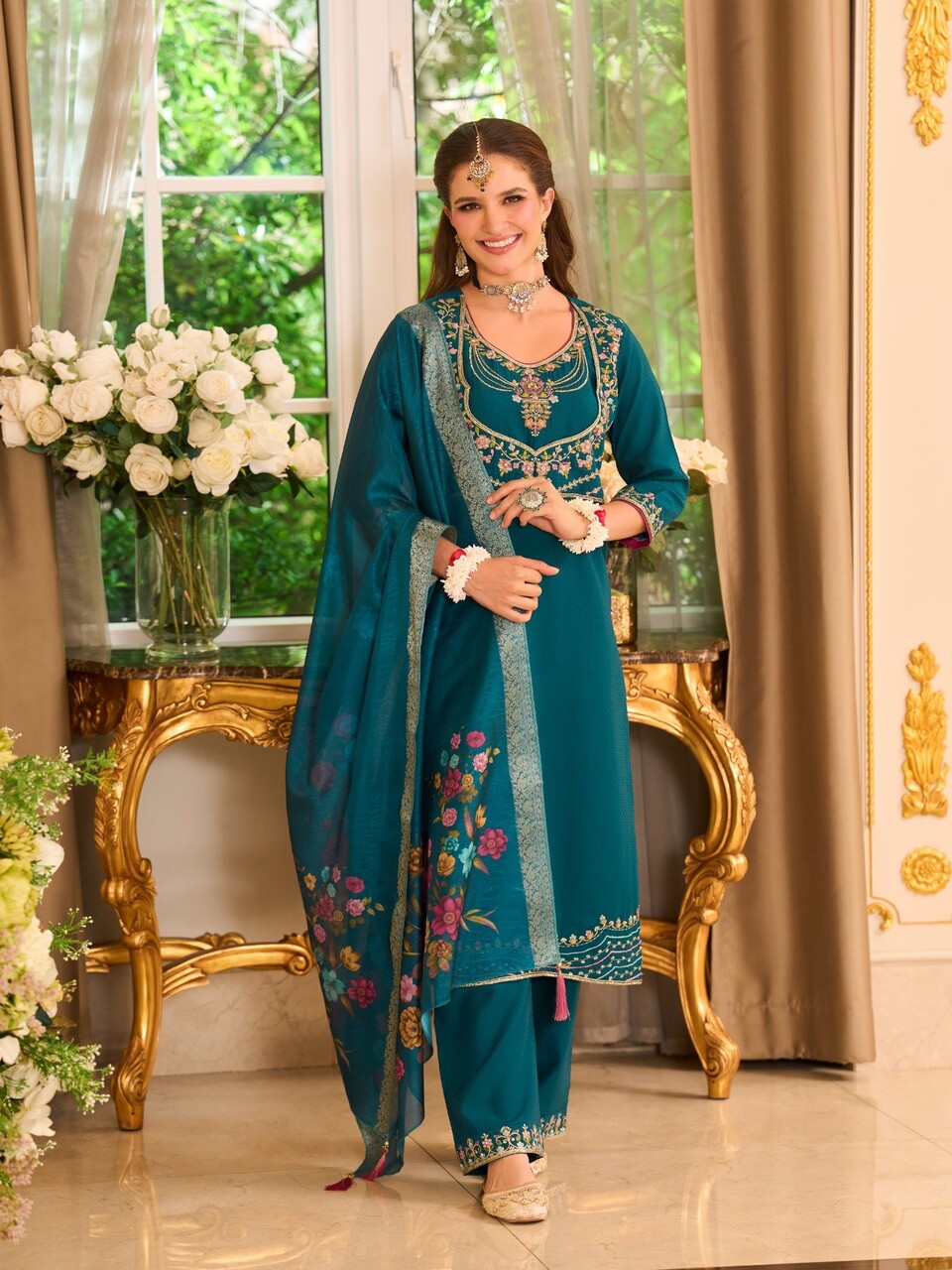 Lily Lali Phulkari Embroidery Salwar Kameez Catalog collection 3