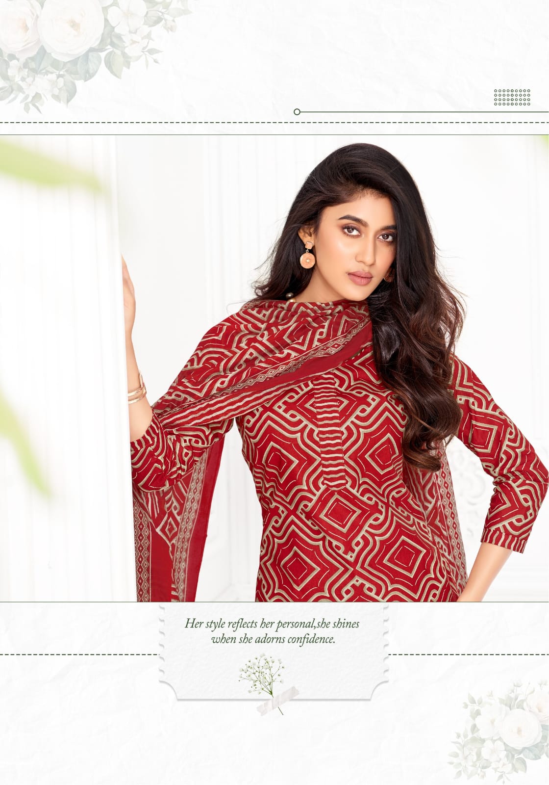 Mayur Creation Bulbul Vol 6 Cotton Salwar Kameez Catalog collection 15