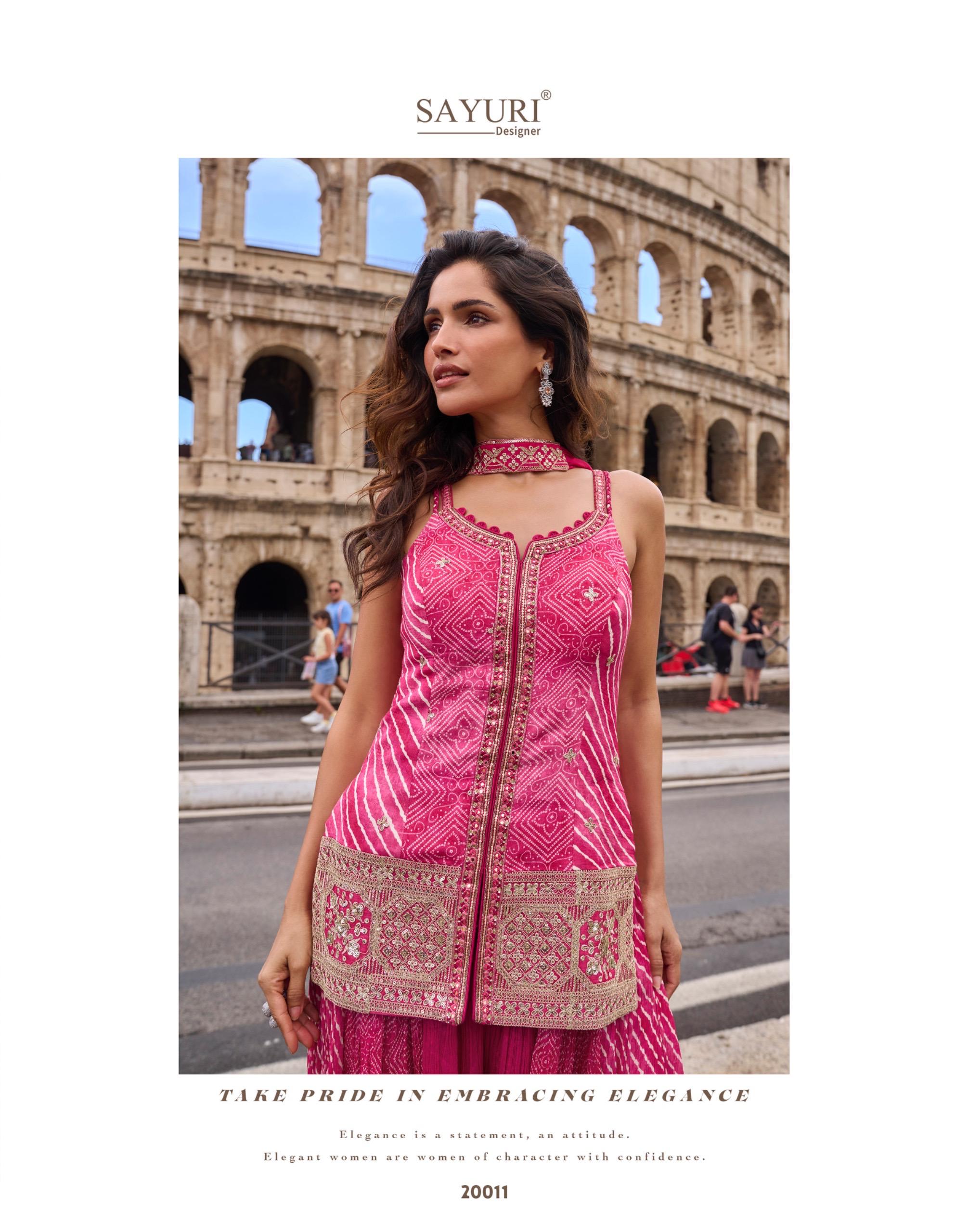 Sayuri Designer Mehar Wedding Party Salwar Suits Catalog collection 5