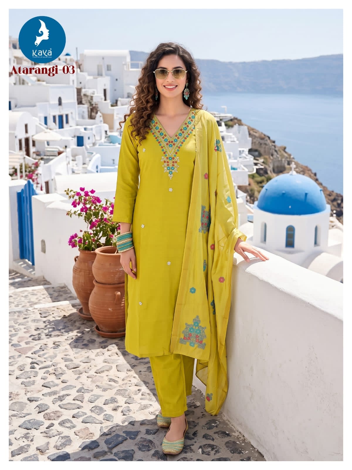 Kaya Kurti Atarangi 03 Readymade Dress Size Set collection 1