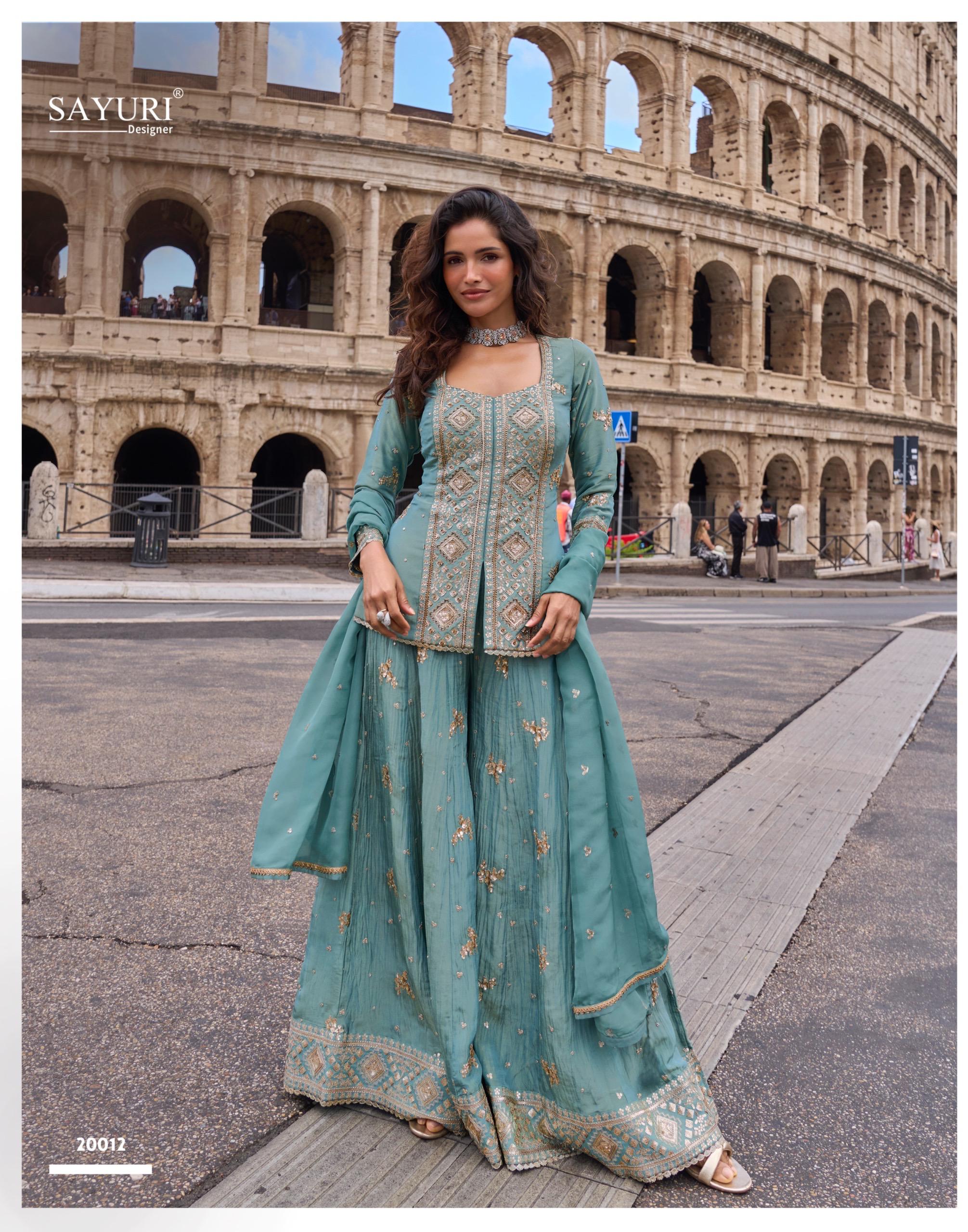 Sayuri Designer Mehar Wedding Party Salwar Suits Catalog collection 1