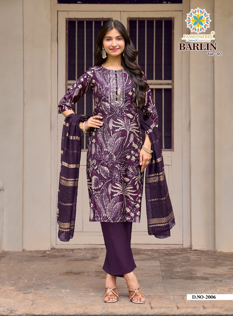 Passion Tree Barlin Vol 2 Readymade Dress Catalog collection 1