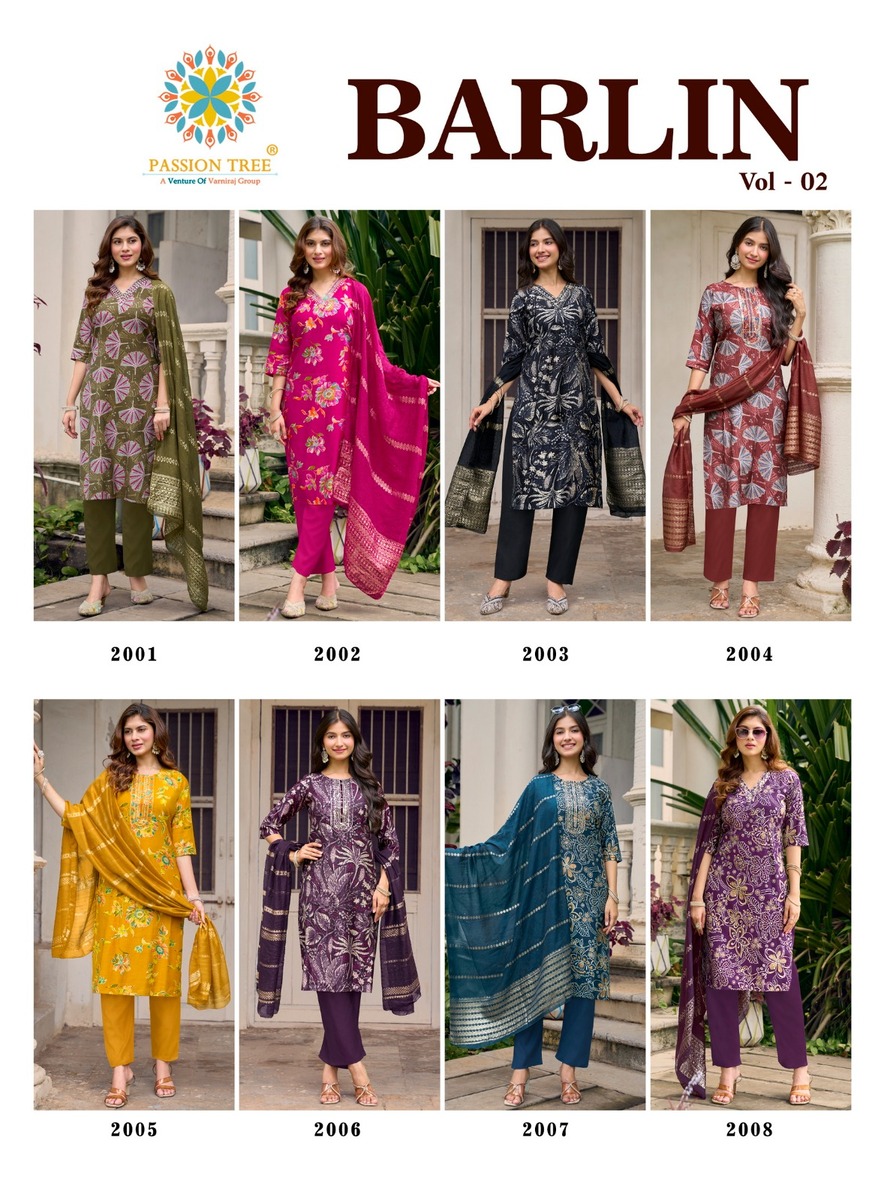 Passion Tree Barlin Vol 2 Readymade Dress Catalog collection 9
