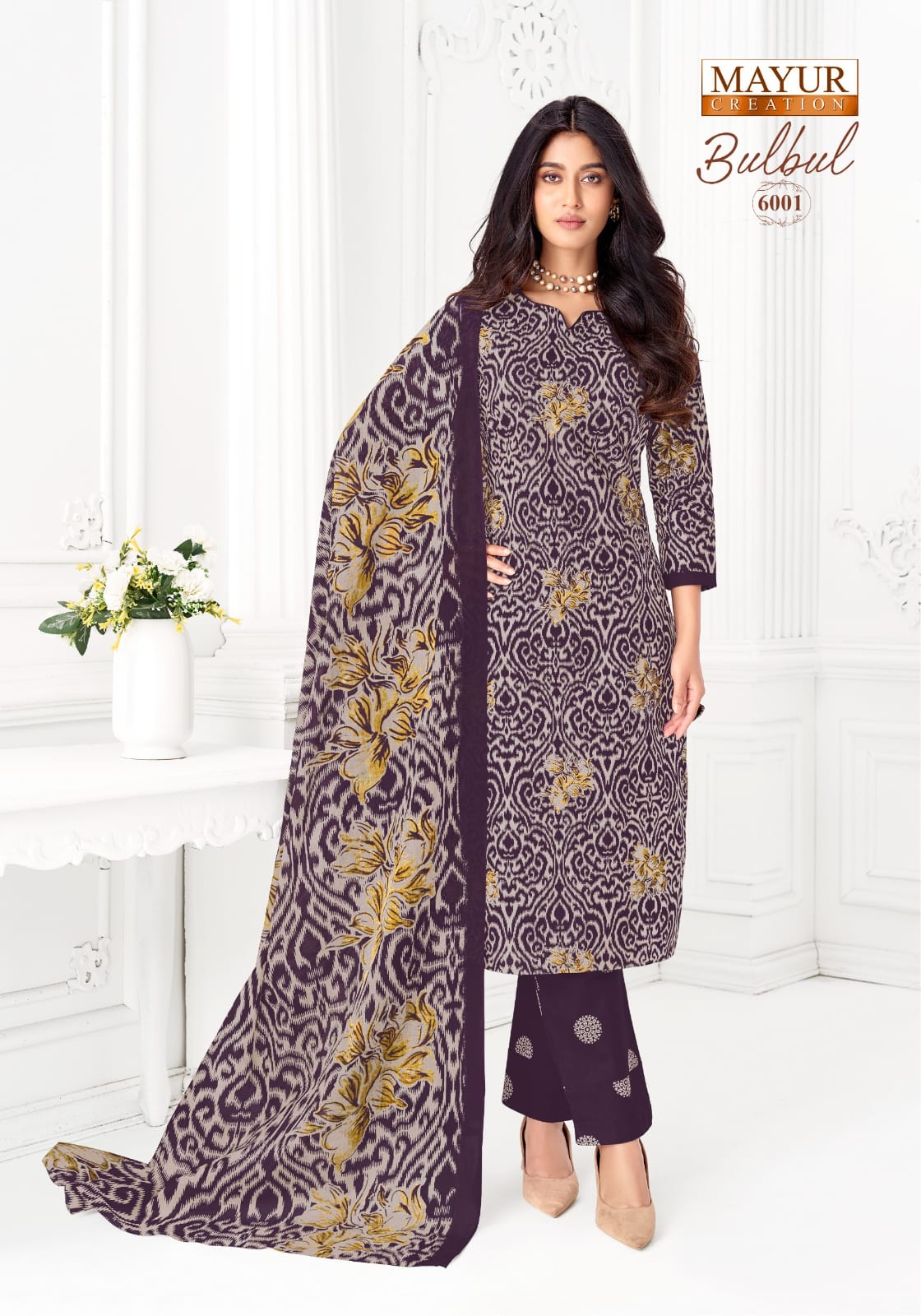 Mayur Creation Bulbul Vol 6 Cotton Salwar Kameez Catalog collection 11