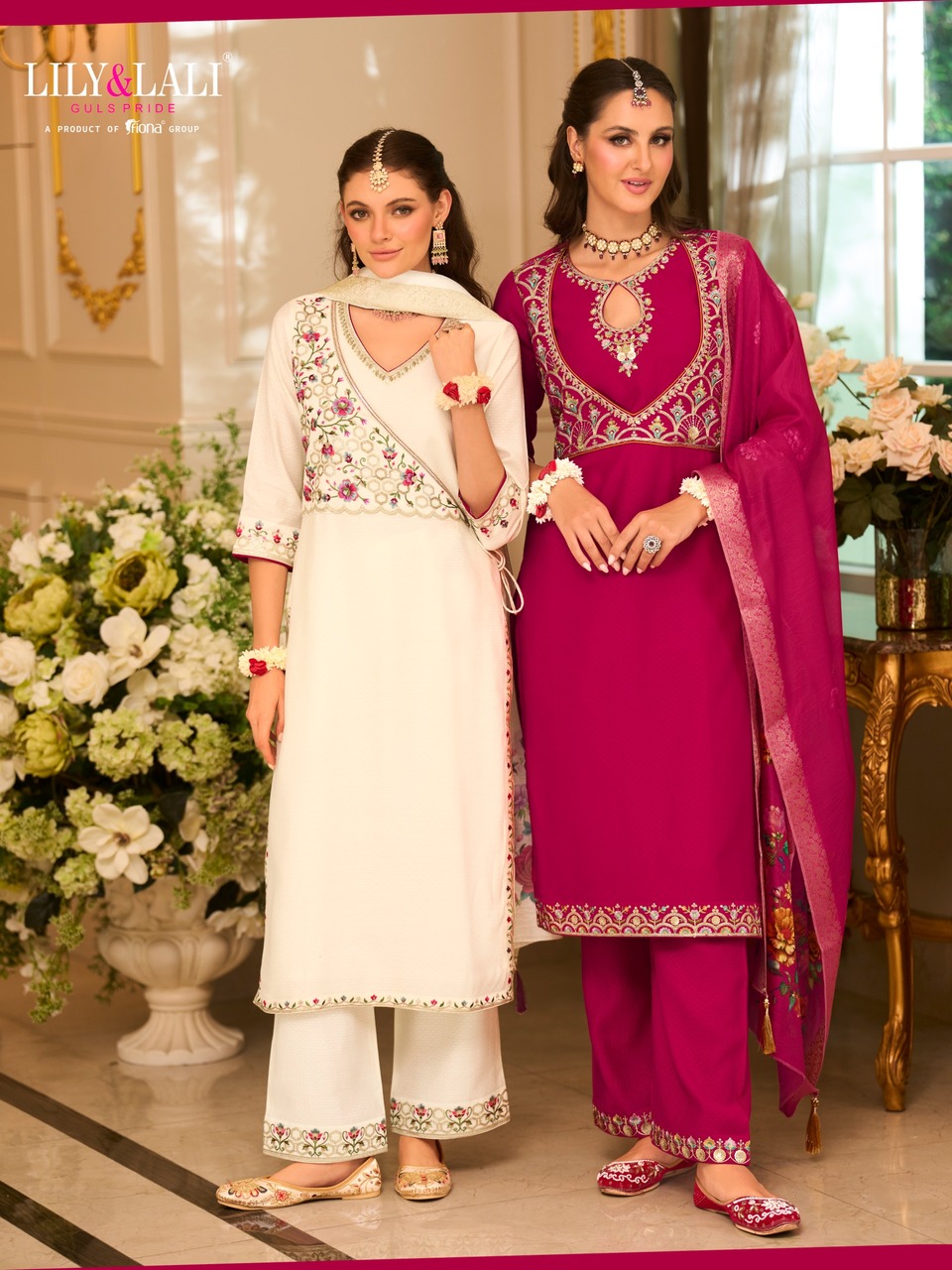 Lily Lali Phulkari Embroidery Salwar Kameez Catalog collection 7