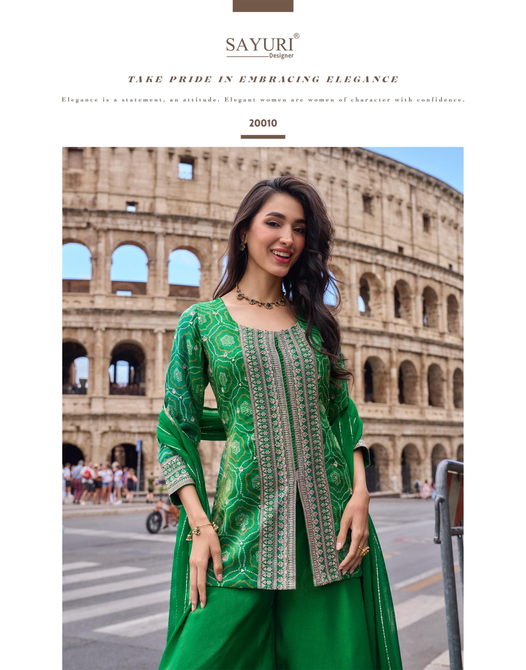 Sayuri Designer Mehar Wedding Party Salwar Suits Catalog collection 10