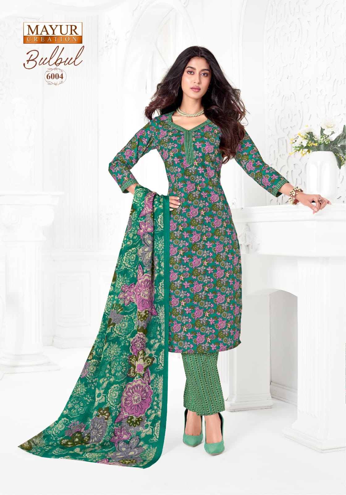 Mayur Creation Bulbul Vol 6 Cotton Salwar Kameez Catalog collection 3