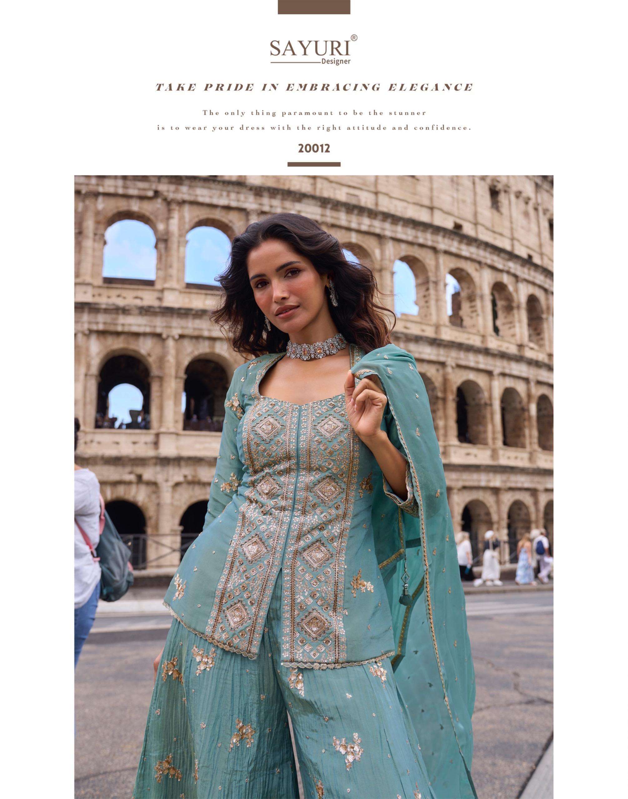 Sayuri Designer Mehar Wedding Party Salwar Suits Catalog collection 3