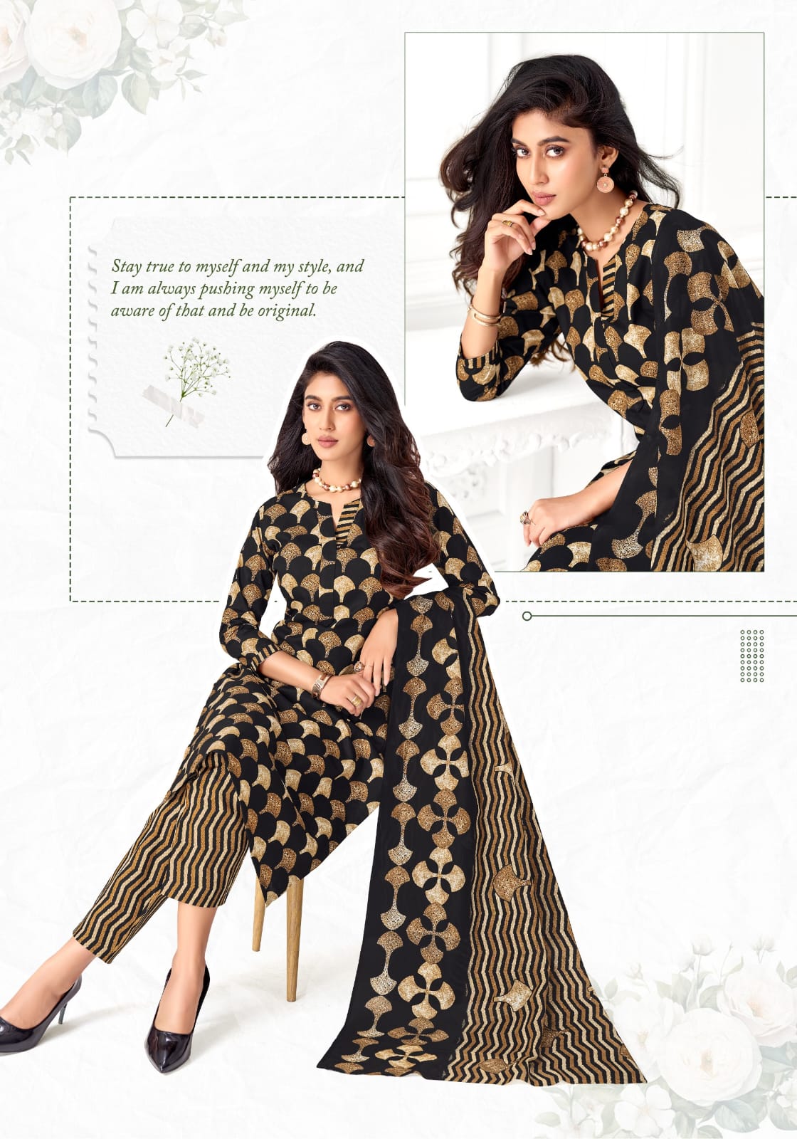 Mayur Creation Bulbul Vol 6 Cotton Salwar Kameez Catalog collection 13