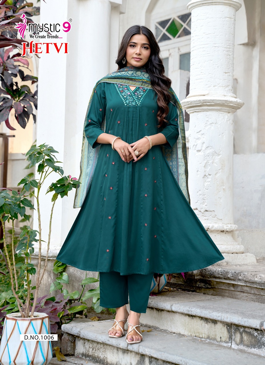 Mystic 9 Hetvi Readymade Dress Catalog collection 11