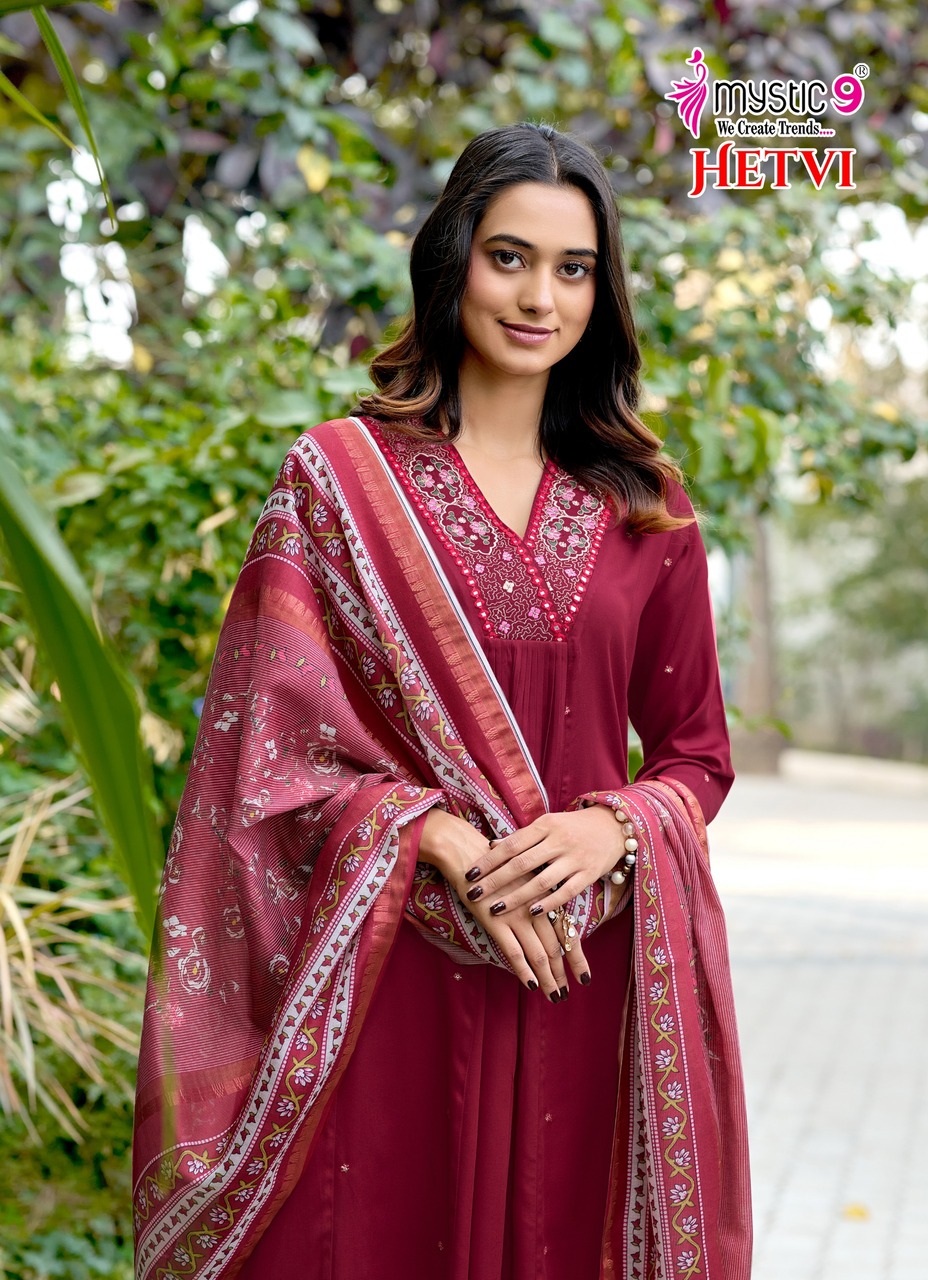 Mystic 9 Hetvi Readymade Dress Catalog collection 18