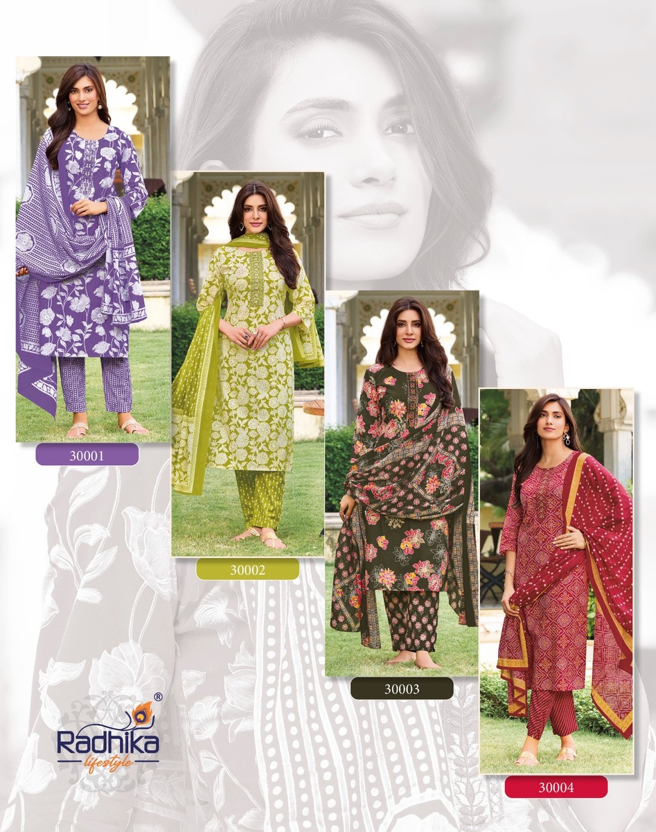 Radhika Lifestyle Cotton Kudi 30 Cotton Salwar Kameez Catalog collection 2