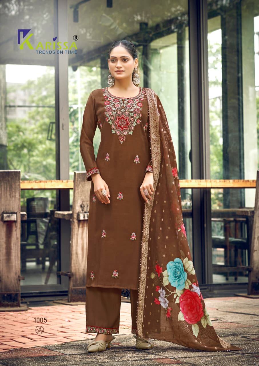 Karissa Nora Vol 5 Readymade Dress Catalog collection 8