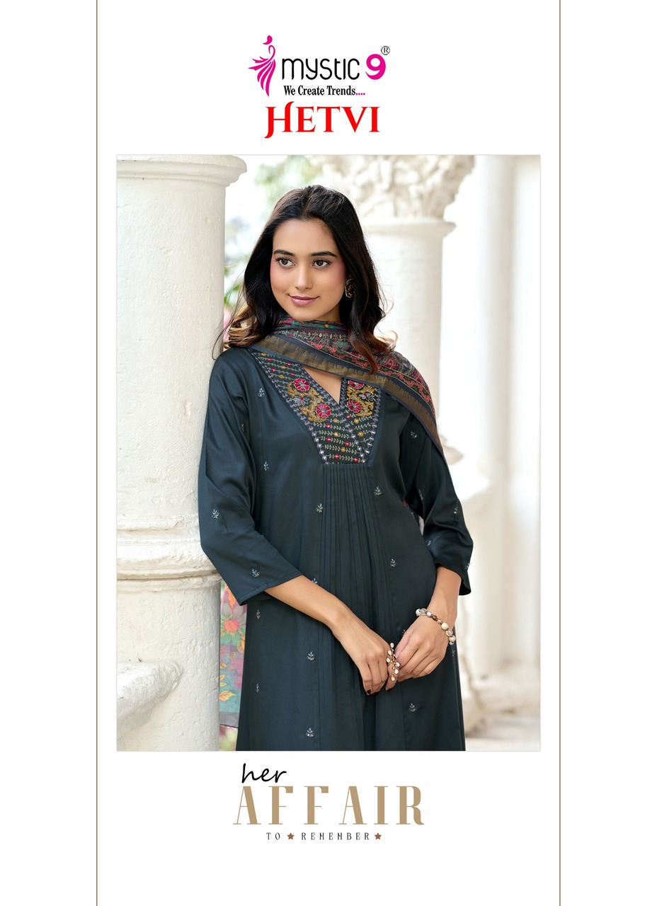 Mystic 9 Hetvi Readymade Dress Catalog collection 17