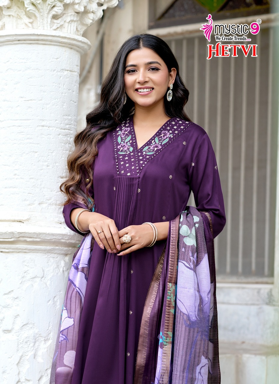 Mystic 9 Hetvi Readymade Dress Catalog collection 9