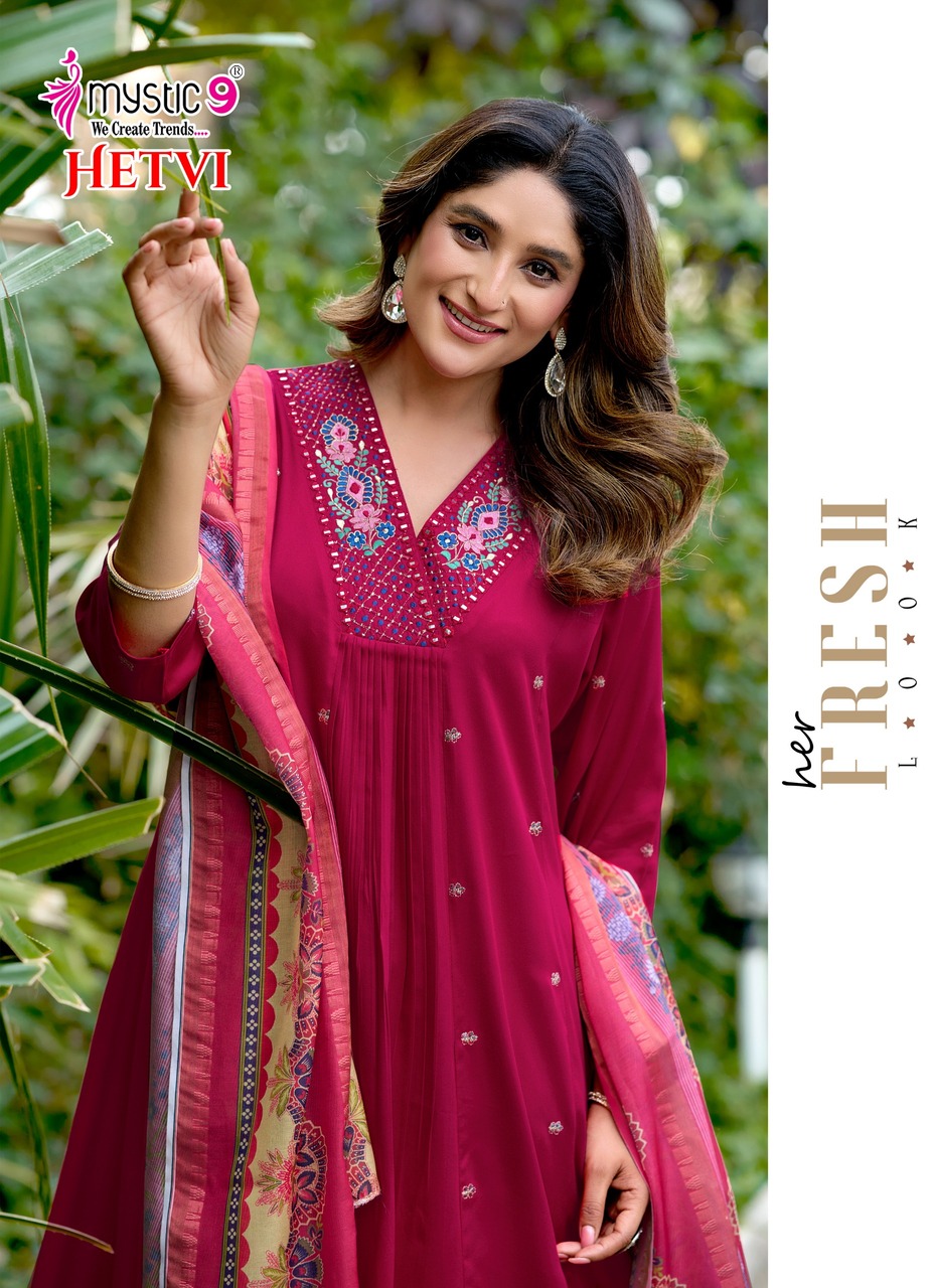 Mystic 9 Hetvi Readymade Dress Catalog collection 10