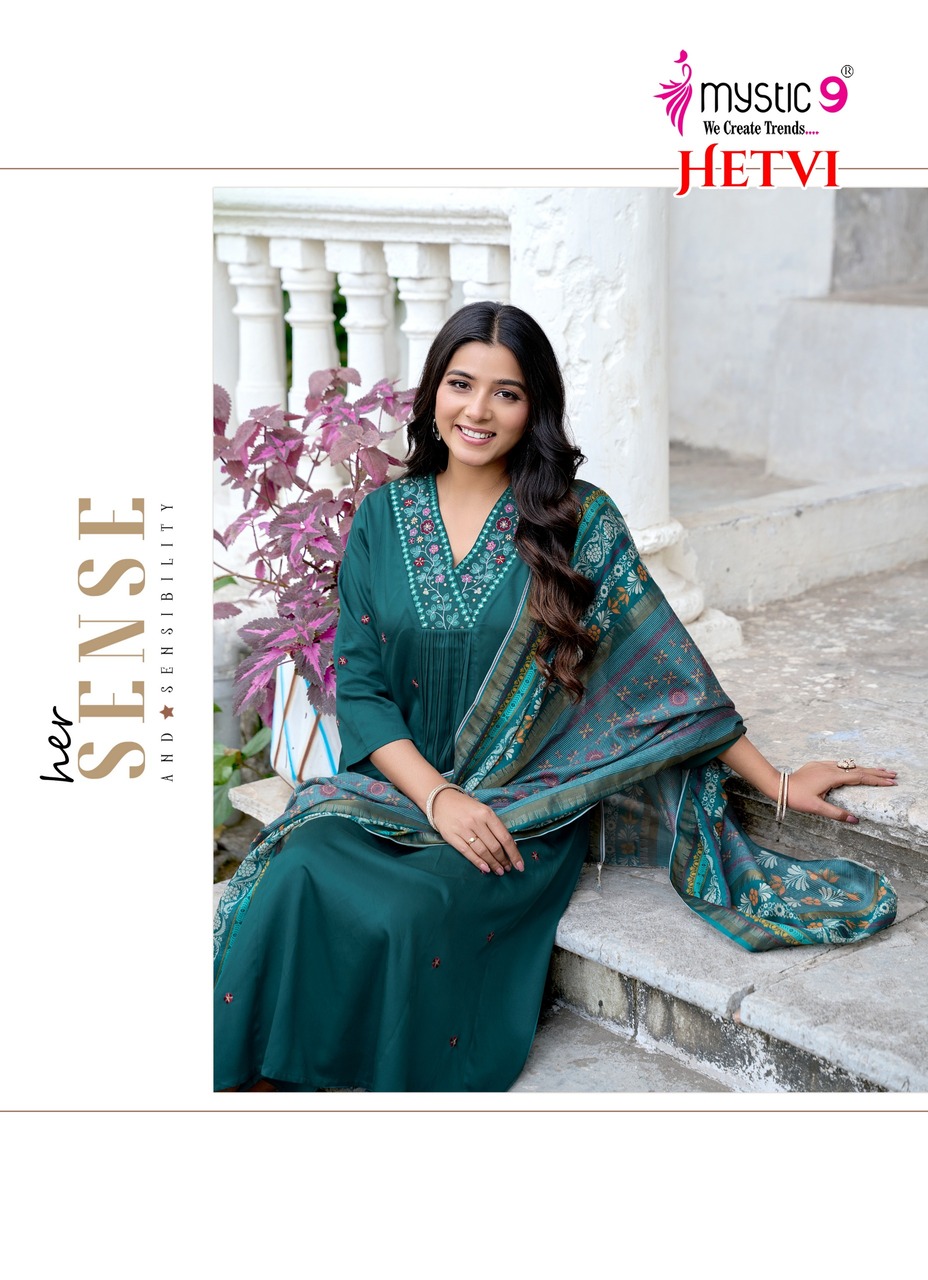 Mystic 9 Hetvi Readymade Dress Catalog collection 1