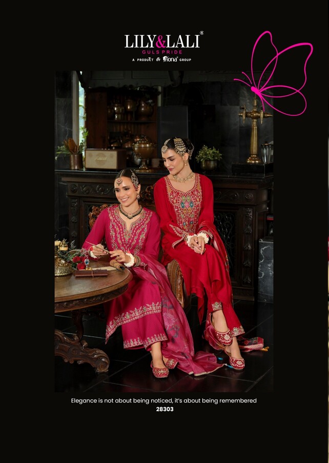 Lily Lali Sindoor Readymade Dress Catalog collection 2