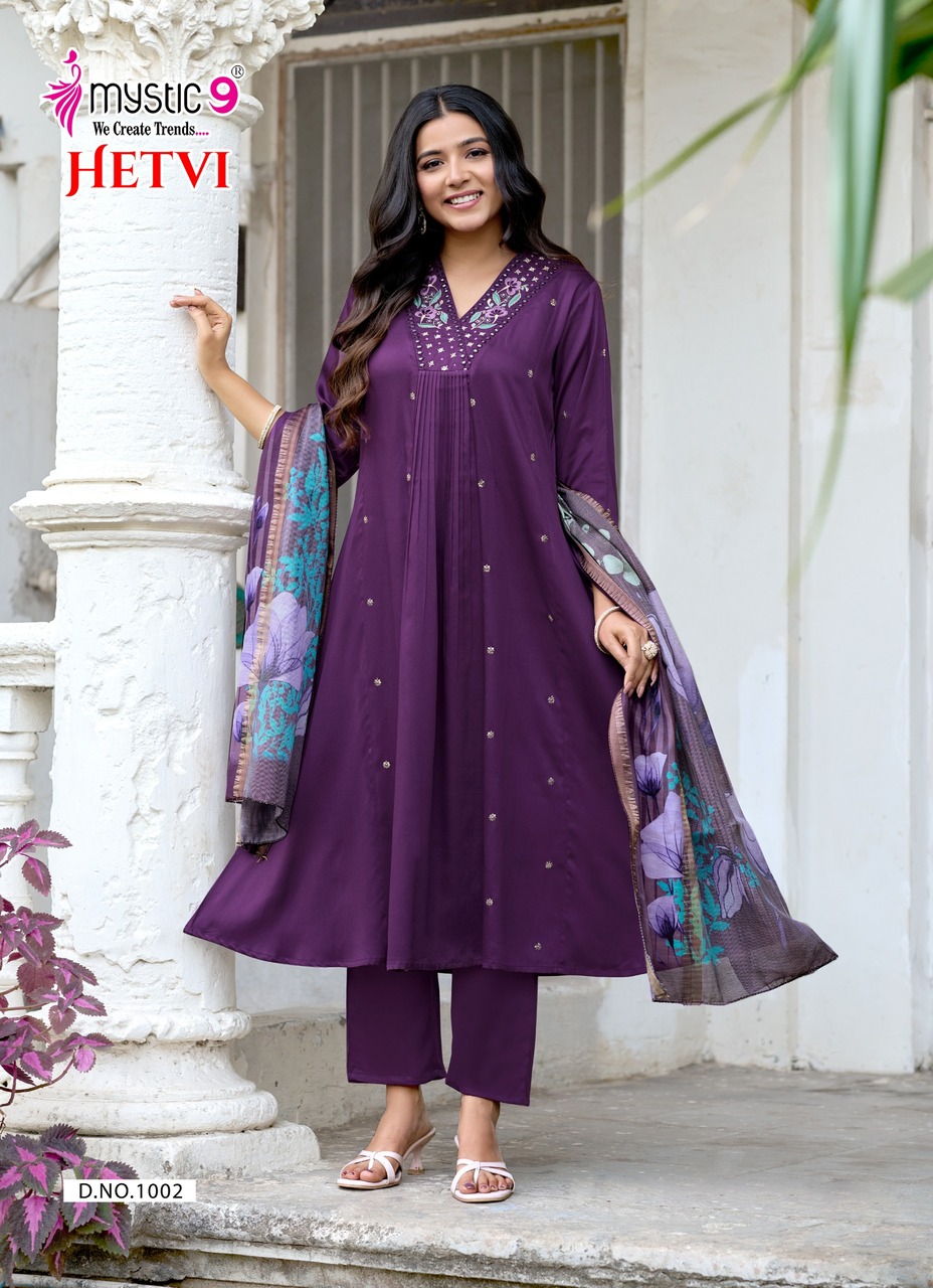 Mystic 9 Hetvi Readymade Dress Catalog collection 4
