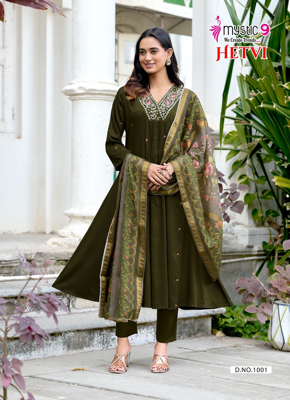 Mystic 9 Hetvi Readymade Dress Catalog collection 13