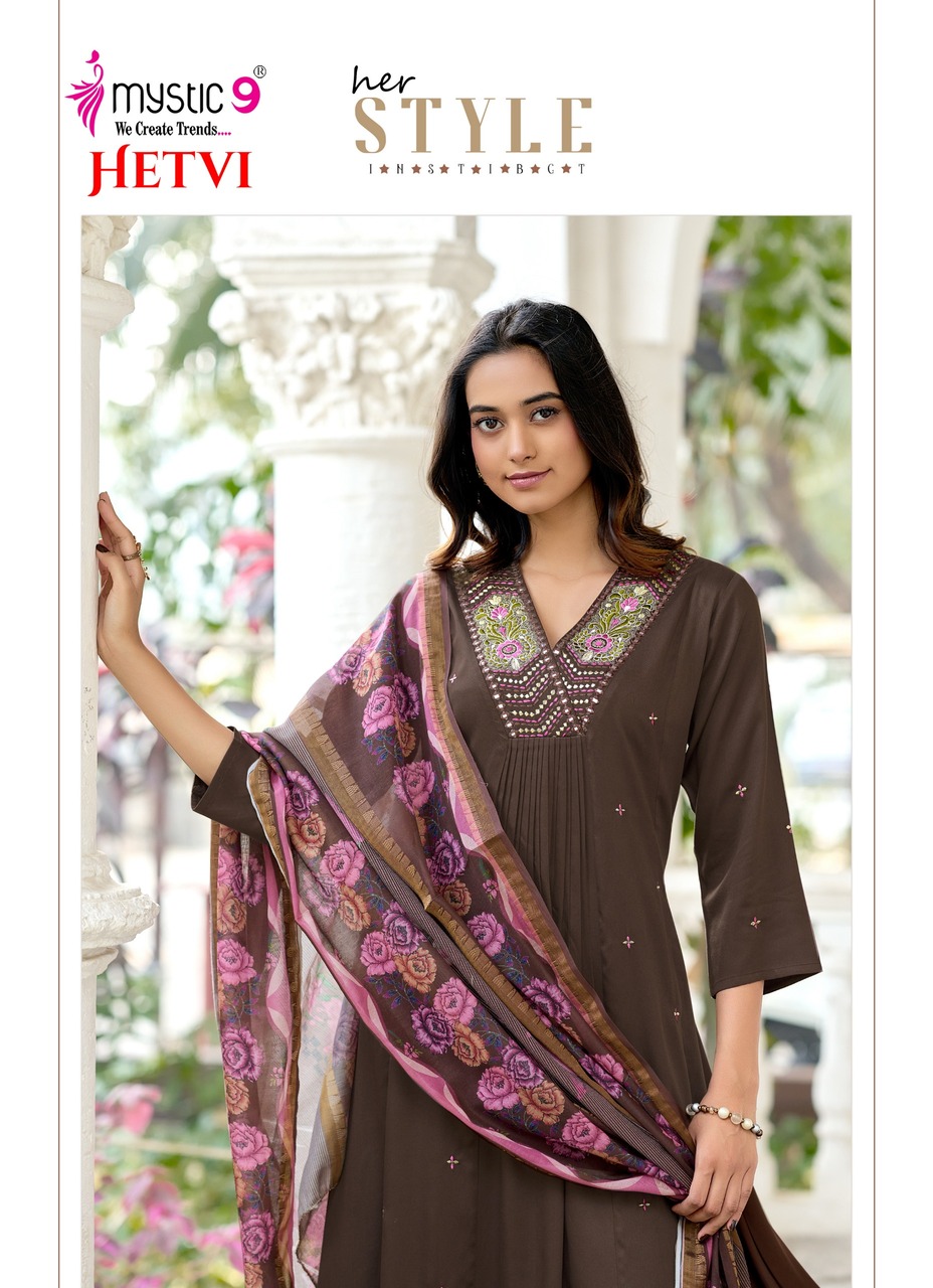 Mystic 9 Hetvi Readymade Dress Catalog collection 3