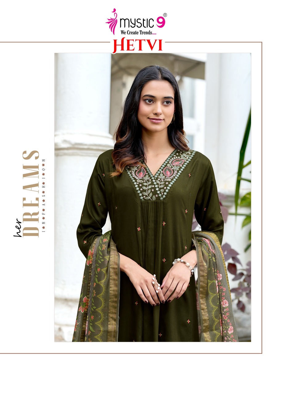 Mystic 9 Hetvi Readymade Dress Catalog collection 14