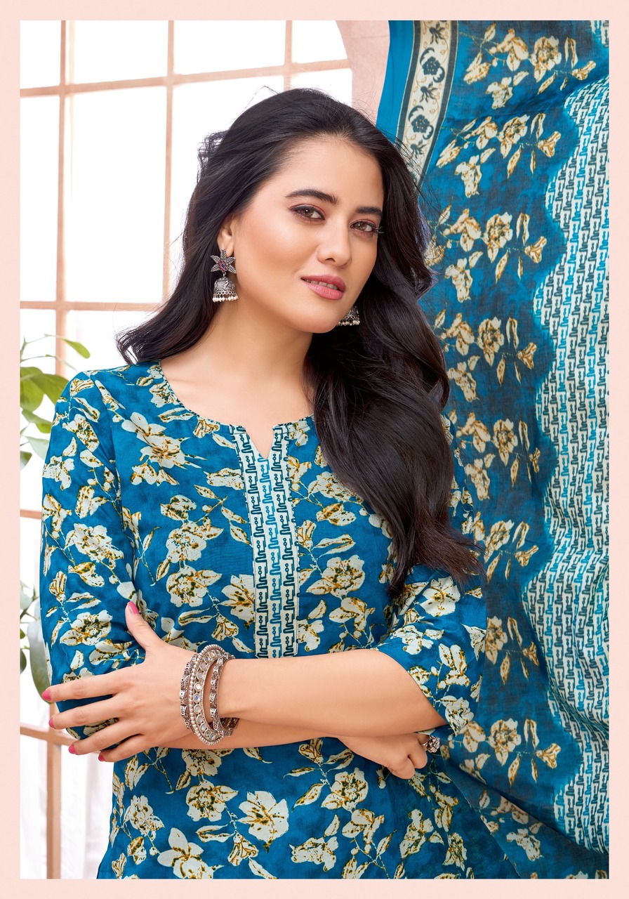 Patidar Mills Mohini Vol 5 Printed Salwar Kameez Catalog collection 7