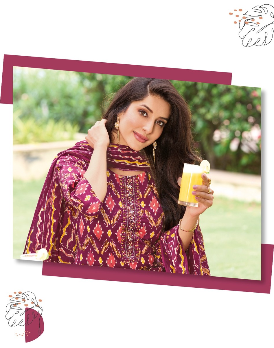 Radhika Lifestyle Cotton Kudi 30 Cotton Salwar Kameez Catalog collection 4