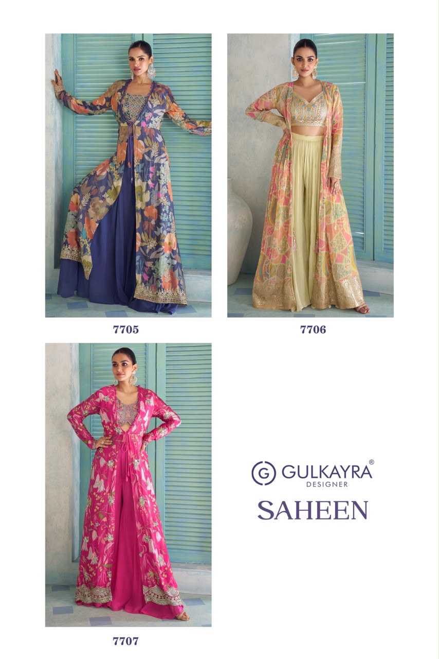 Gulkayra Saheen Designer Wedding Party Salwar Suits Catalog collection 5