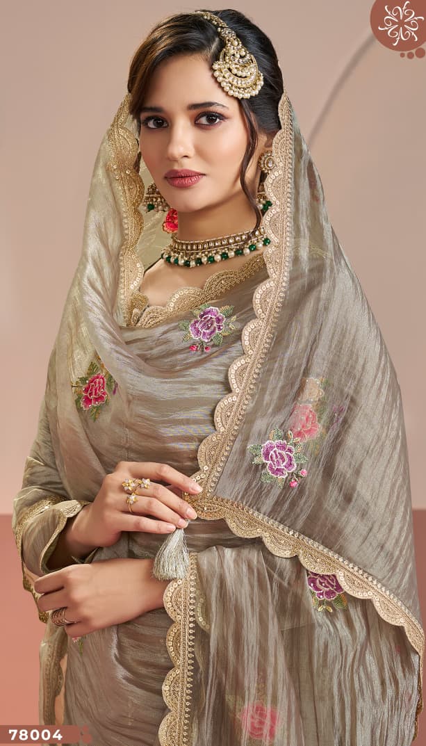 Kuleesh By Vinay Manntraa Dress Materials Cartalog collection 10