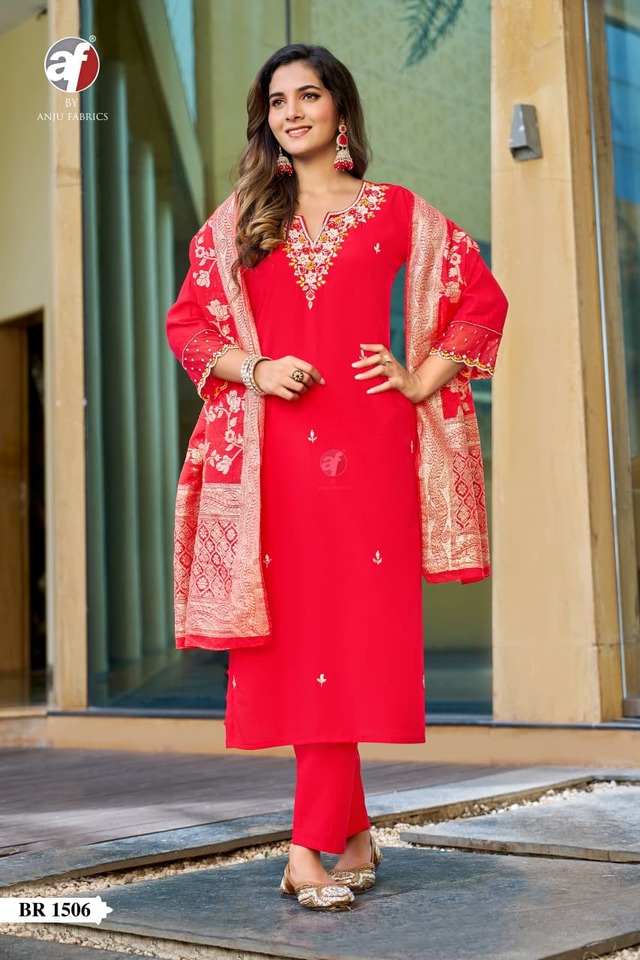 Anju Fabrics Dno Br 1503 5 6 Readymade Dress Size Set collection 3