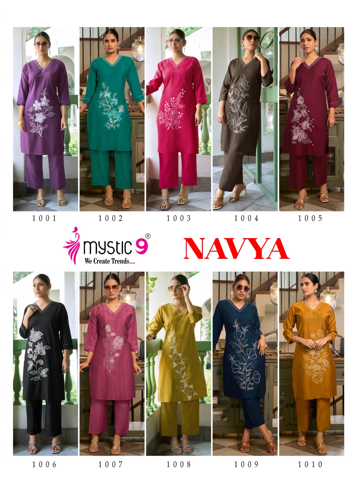 Mystic 9 Navya Co Ord Set Catalog collection 8