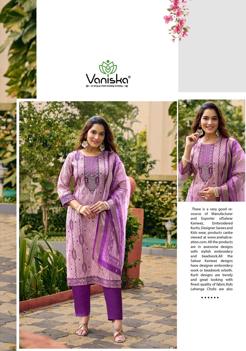 Vaniska Simmer Readymade Dress Catalog collection 4