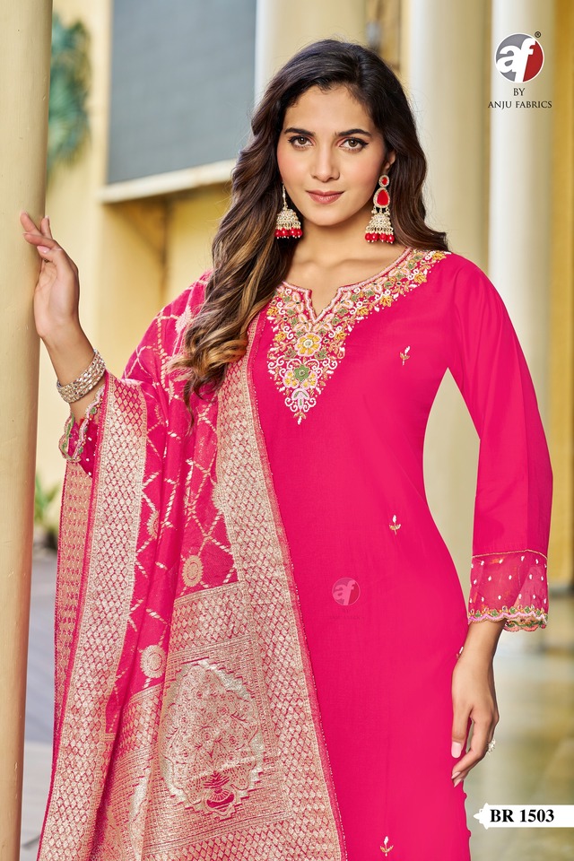 Anju Fabrics Dno Br 1503 5 6 Readymade Dress Size Set collection 5