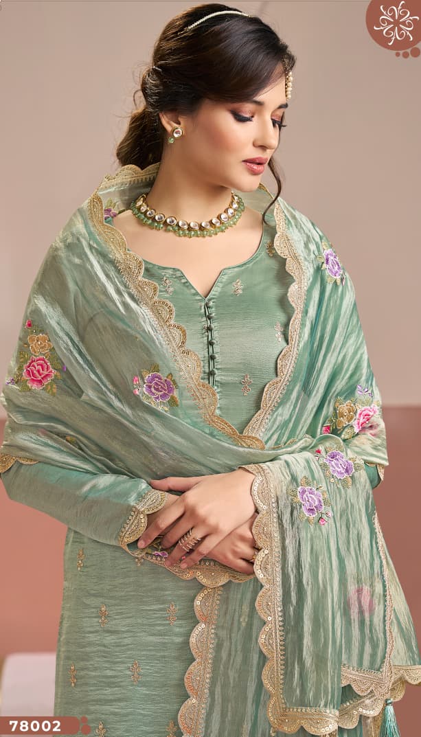 Kuleesh By Vinay Manntraa Dress Materials Cartalog collection 5