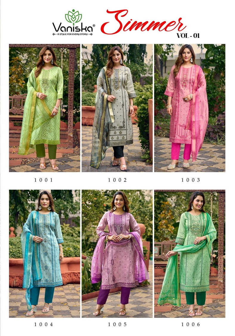 Vaniska Simmer Readymade Dress Catalog collection 15
