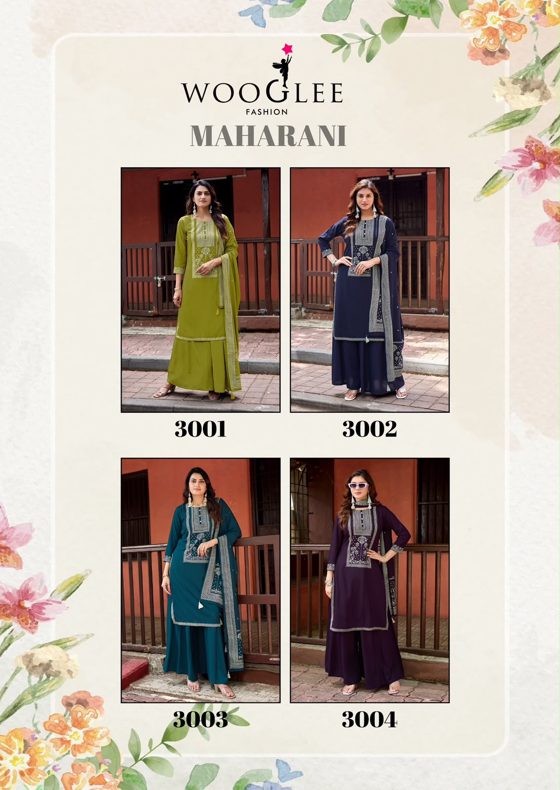 Wooglee Fashion Maharani Readymade Dress Catalog collection 2