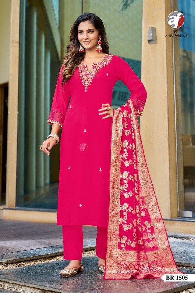Anju Fabrics Dno Br 1503 5 6 Readymade Dress Size Set collection 8
