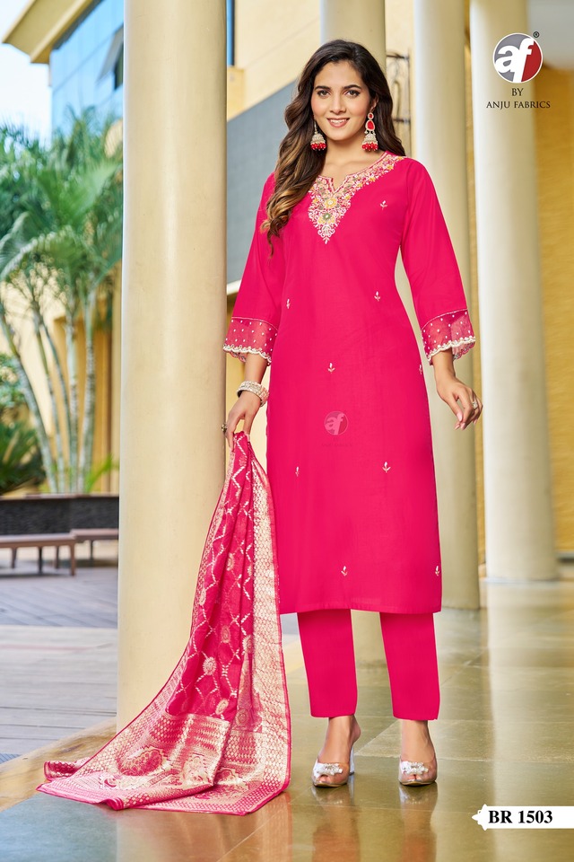 Anju Fabrics Dno Br 1503 5 6 Readymade Dress Size Set collection 6