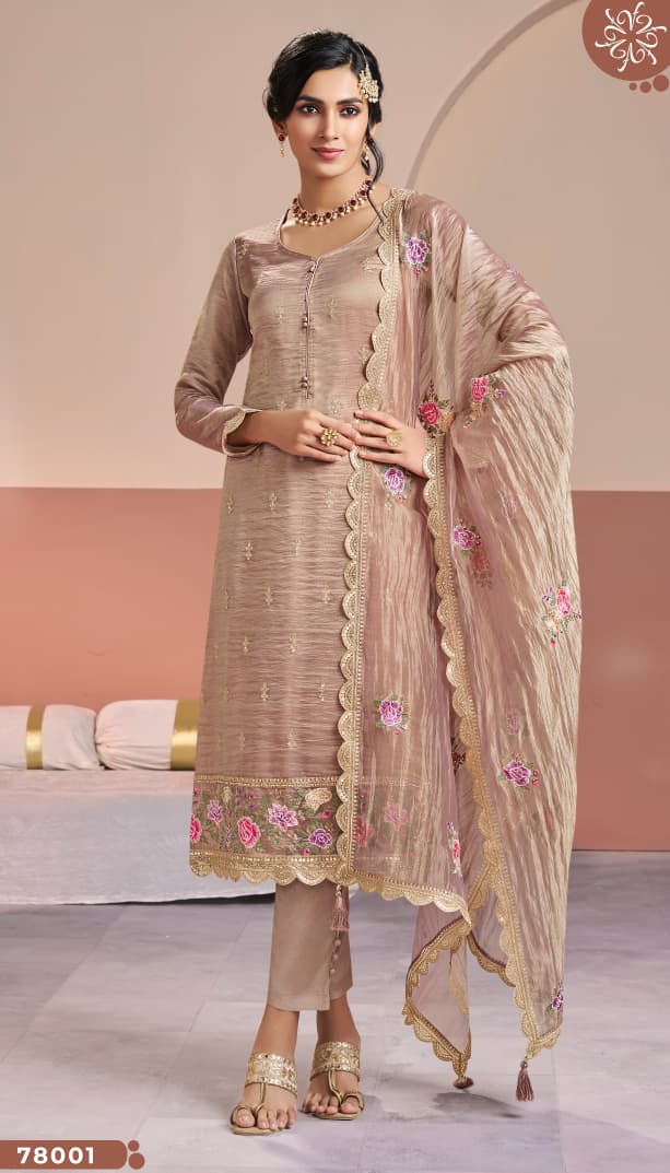 Kuleesh By Vinay Manntraa Dress Materials Cartalog collection 6